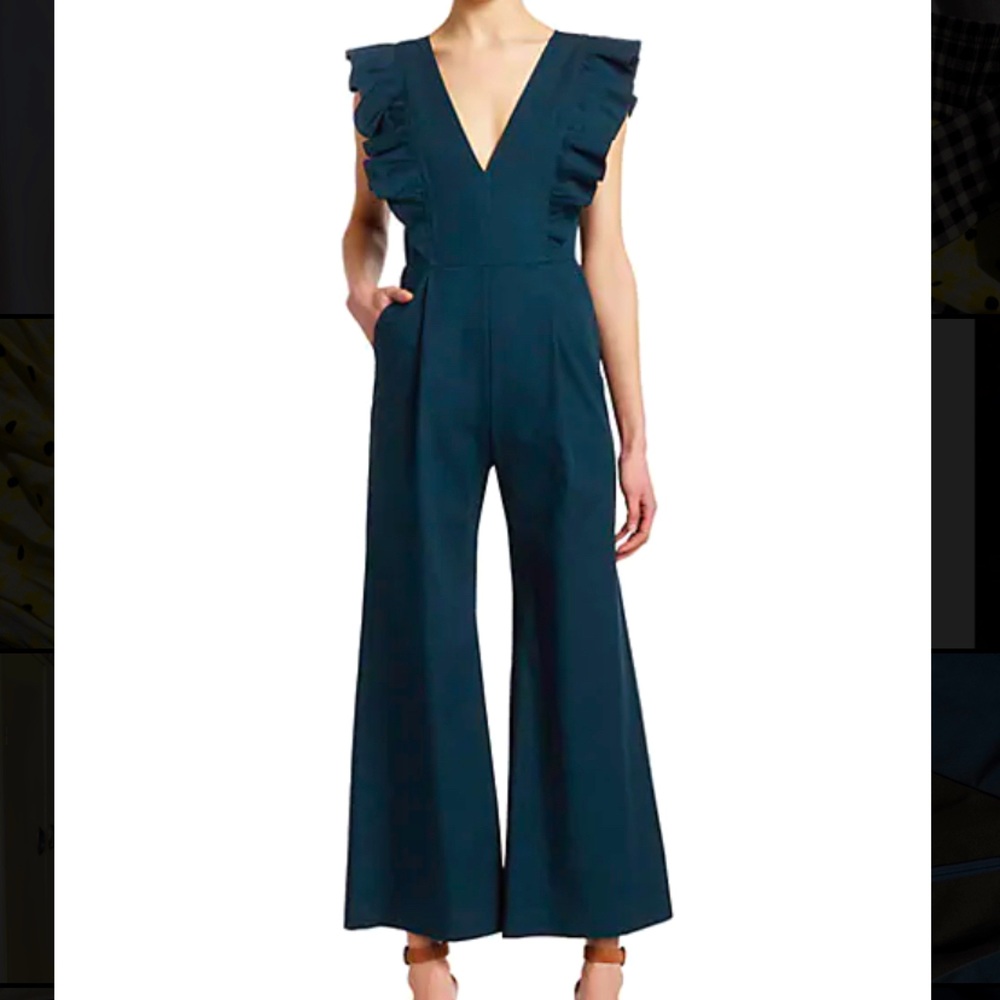 Sea NYC Stevie Ruffled Jumpsuit